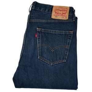 Levi's 550 Relaxed Fit Jeans Mens W34‎ L36 Denim Pants FITS 34x34.5